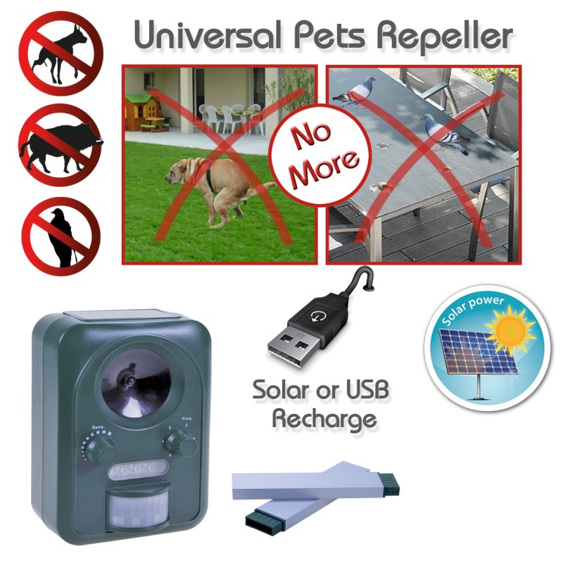 Genius Ideas Universal Solar Repeller 'Ultimate repeller'