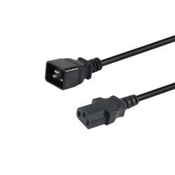 Equip 112141 power cable Black 3 m IEC C20 IEC C13
