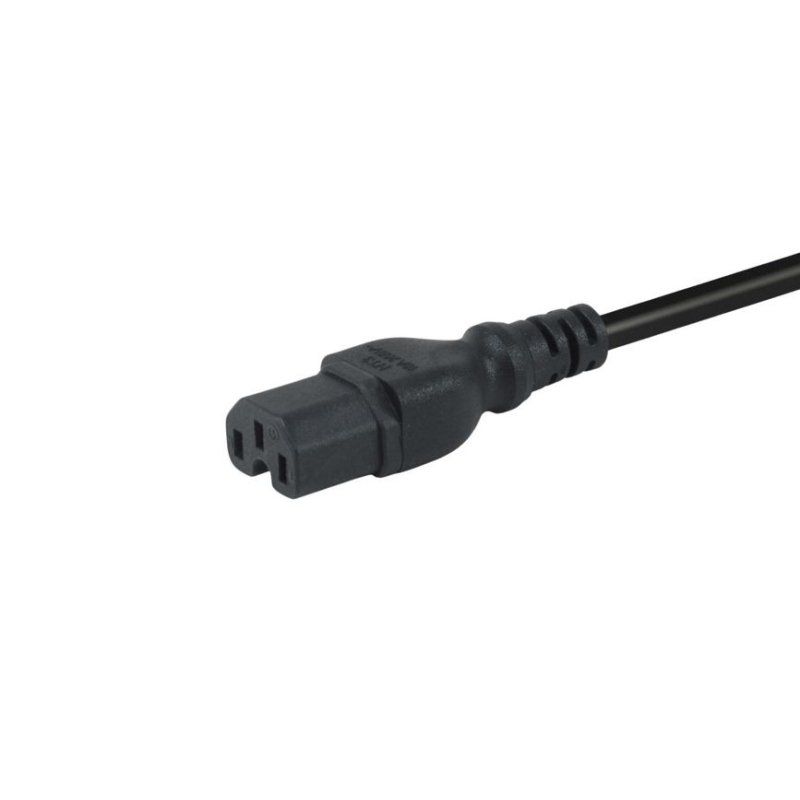 Equip 112170 power cable Black 1.8 m C14 coupler C15 coupler