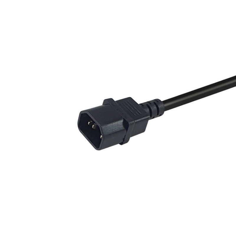 Equip 112170 power cable Black 1.8 m C14 coupler C15 coupler