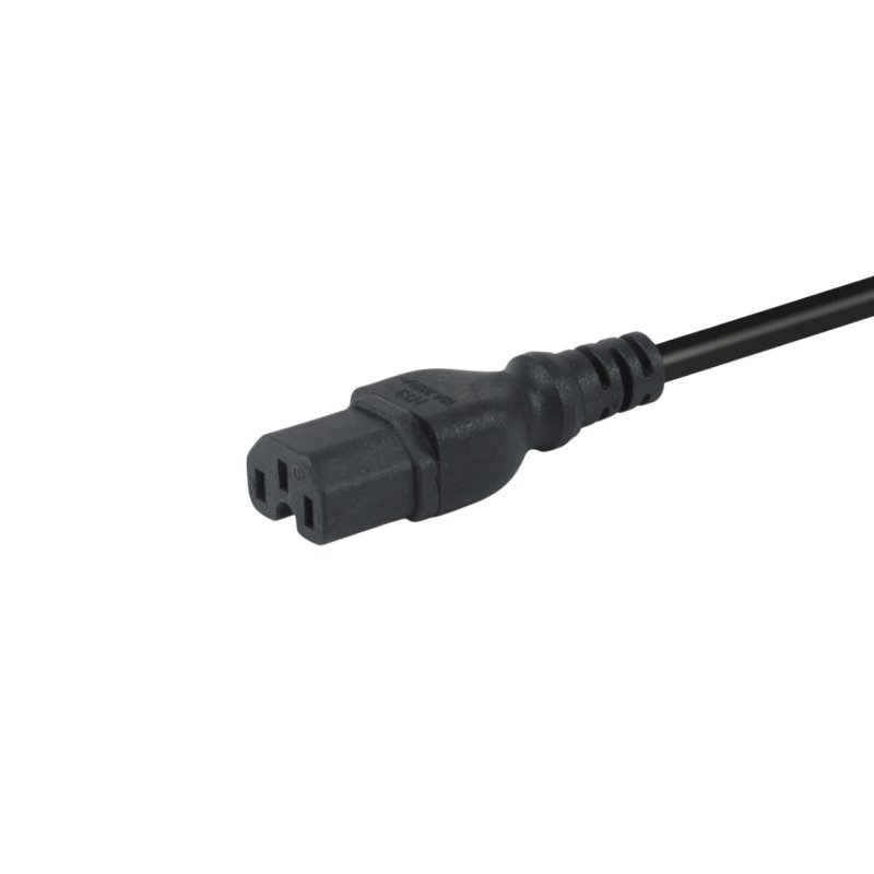 Equip 112171 power cable Black 3 m C14 coupler C15 coupler
