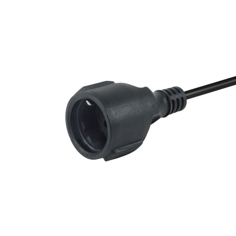 Equip 112181 power cable Black 3 m CEE7/7 CEE7/3