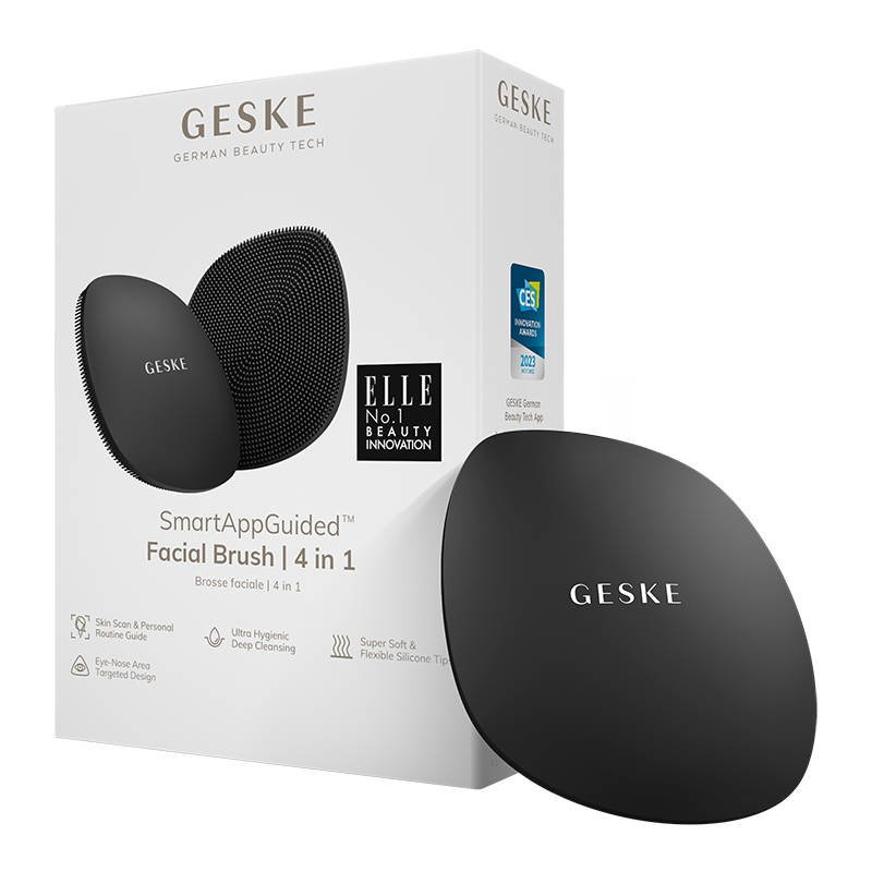 Facial Cleaning Brush 4in1 Geske with APP (gray)