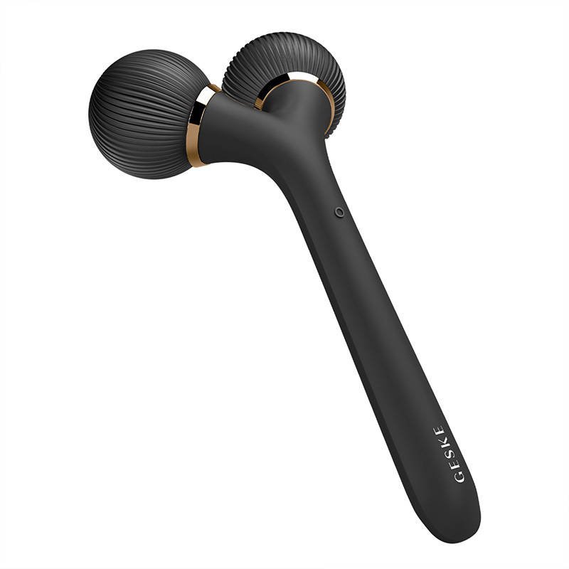 Geske 4-in-1 face and body sonic roller with Application (gray)