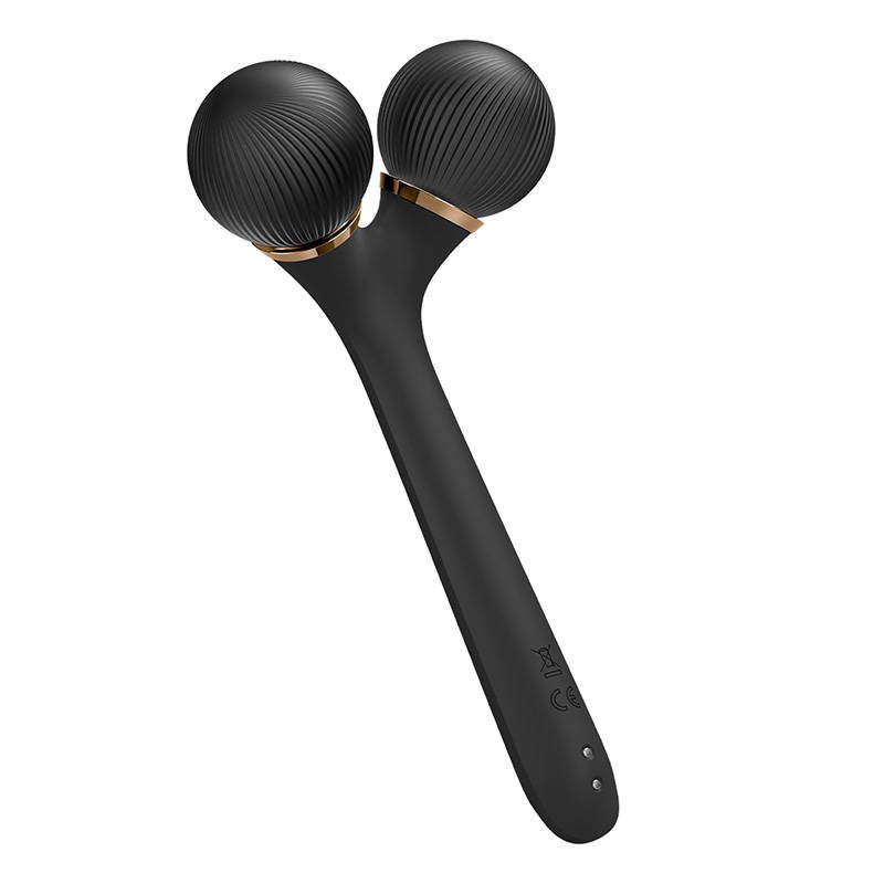 Geske 4-in-1 face and body sonic roller with Application (gray)