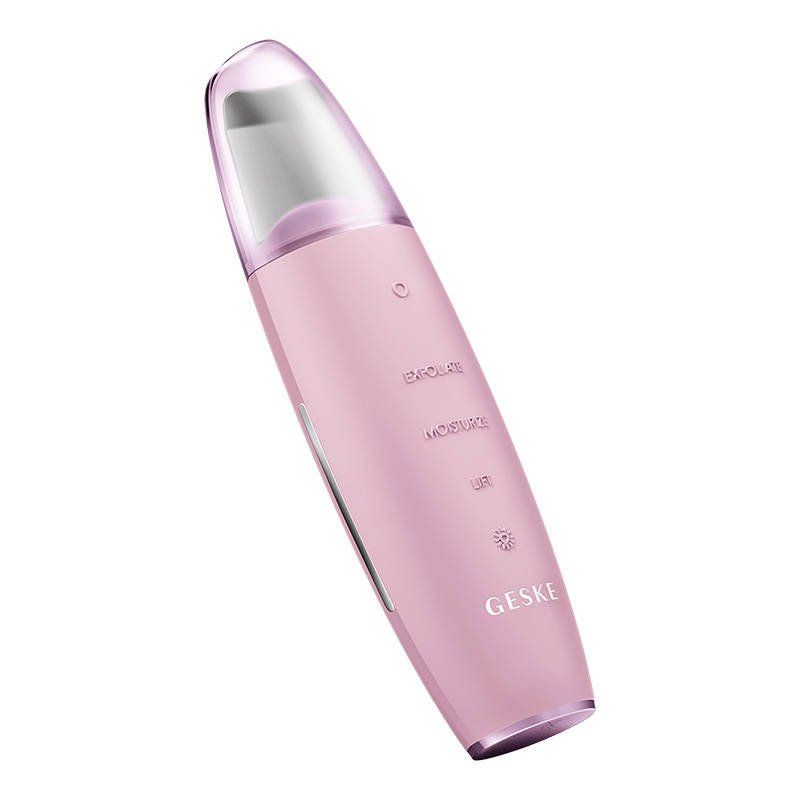 Skin Scrubber & Blackhead Remover 9in1 Geske with APP (pink)