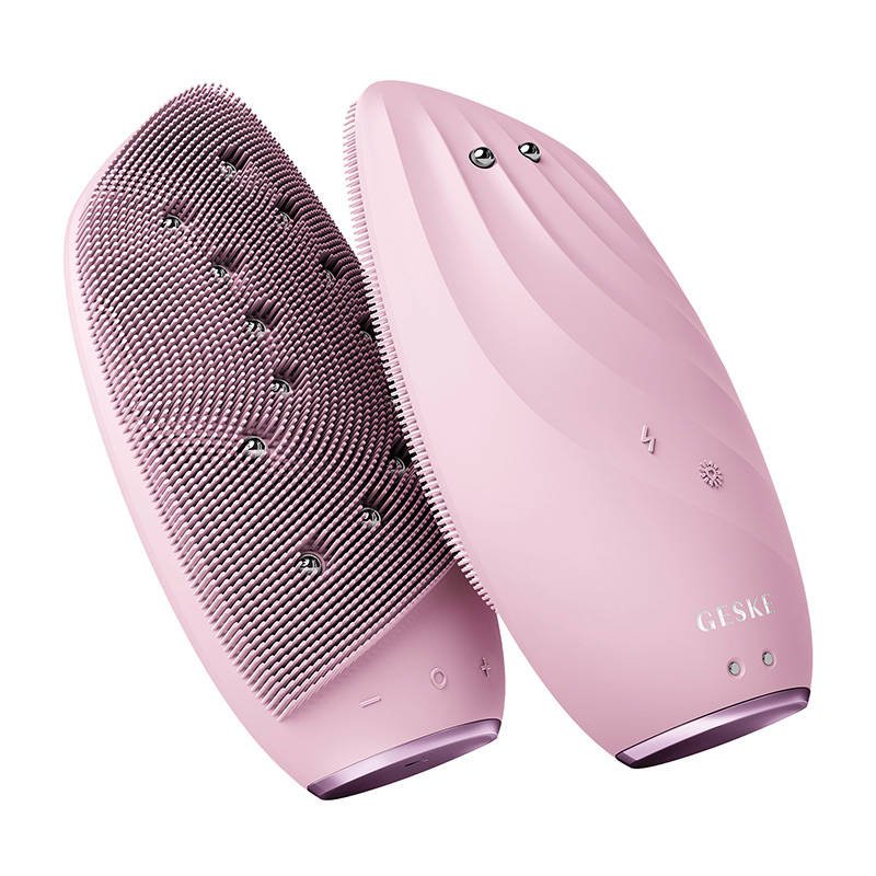 Sonic Thermo Facial Brush & Face-Lifter 8in1 Geske with APP (pink)