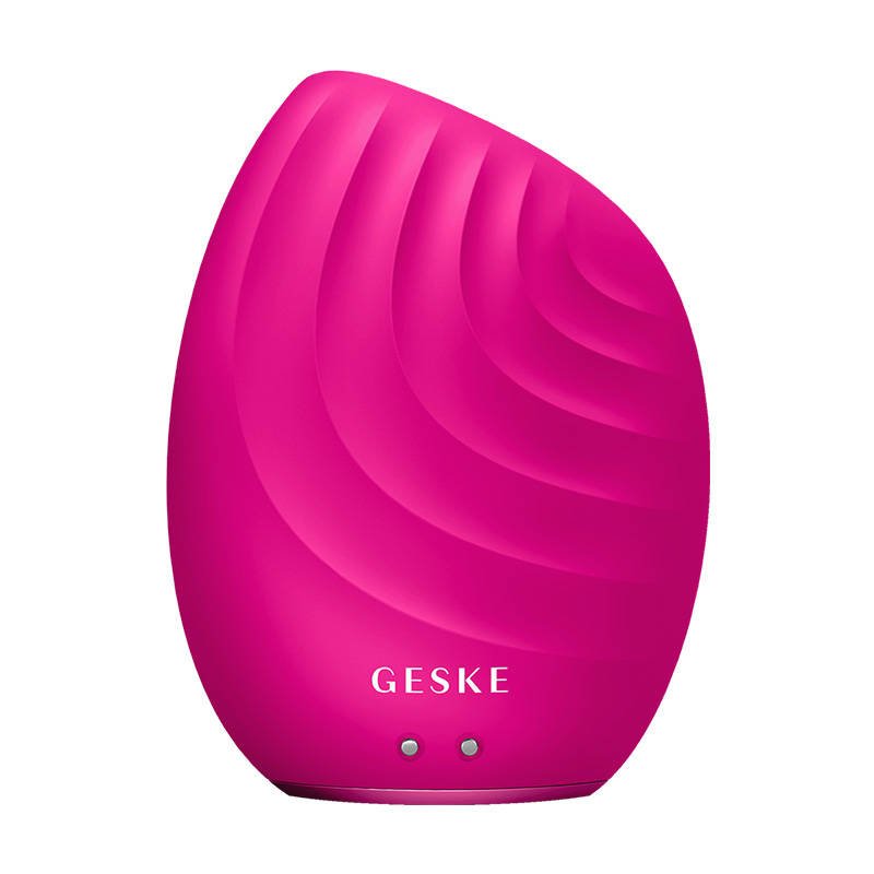 Facial Cleaning Sonic Brush 4in1 Geske With APP (magenta)