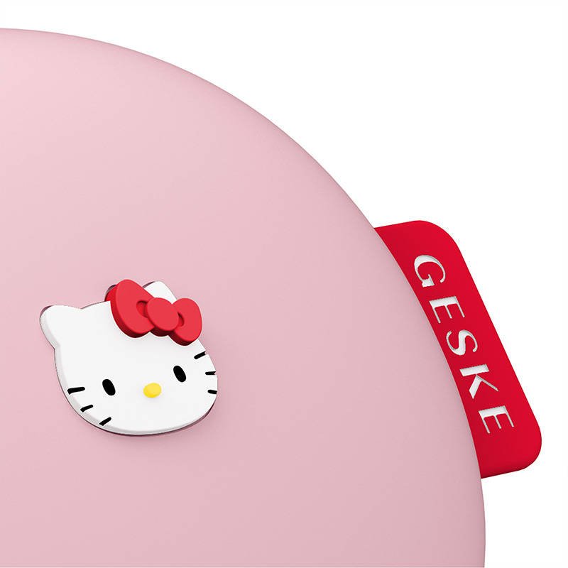 Facial Cleaning Brush 3in1 Geske with APP (Hello Kitty pink)