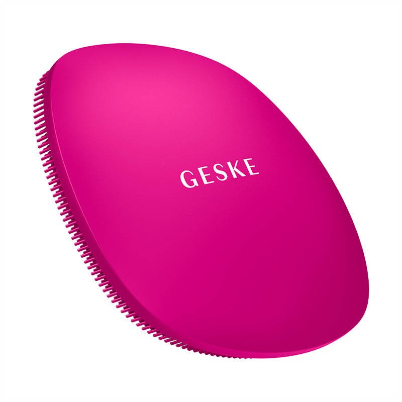 Facial Cleaning Brush 4in1 Geske with APP (magenta)