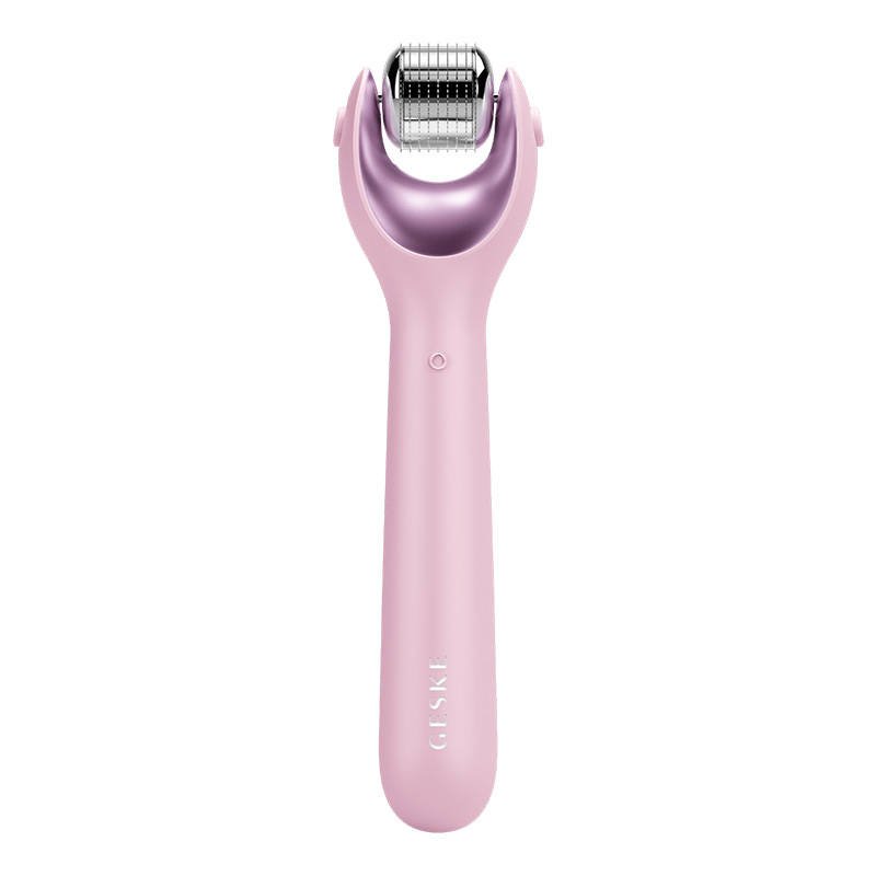 Micro Needle Face Roller 9in1 Geske with APP (pink)