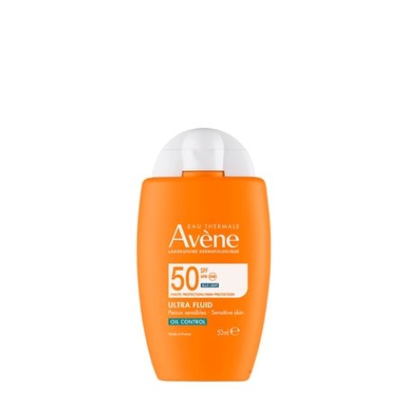 Solaires Ultra Fluide Oil Control Matifiant SPF50 UVB UVA lumière bleue 50ml