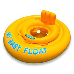 Intex My baby float Vinyl Multicolour, Yellow Swim ring