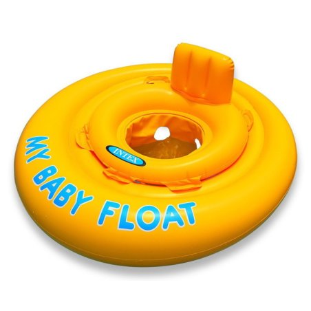 Intex My baby float Vinyl Multicolour, Yellow Swim ring