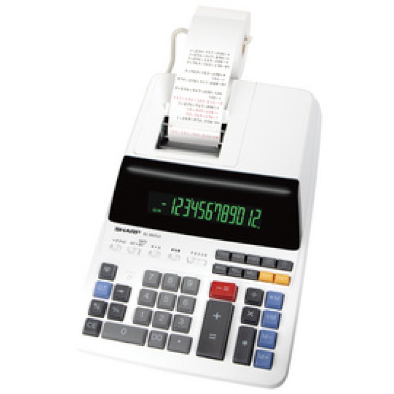 SHARP Calculatrice imprimante de bureau EL-2607 LG