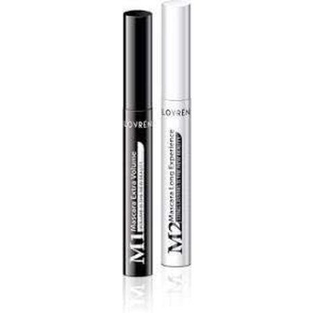 Lovren Mascara M2 Long Experience Long Lasting Nickel and Paraben Free Dermatologically Ophthalmologically Tested Water