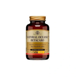 Solgar Natural Oceanic Betacaro - 60 Softgels For Eye And Skin Health