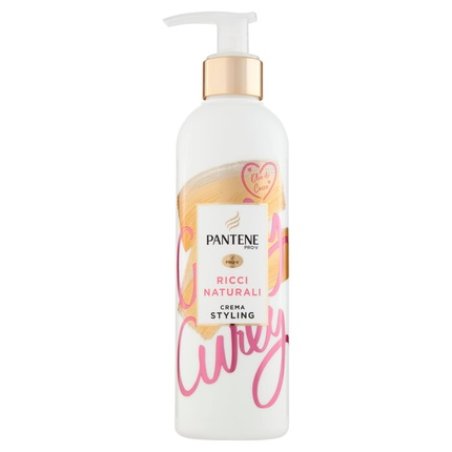 Pantene Pro-V Styling Cream with Heat Protection for Natural Curls 235ml 7.9 Fl Oz - Italian Import