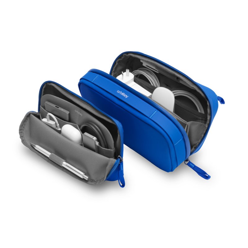 Orbitkey - 2-in-1 Tech Pouch - Cobalt
