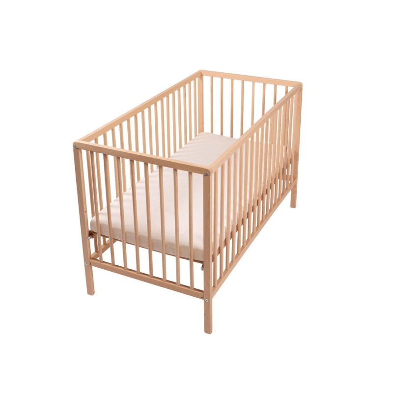 Babytrold - Raw Cot - Beech - Natural