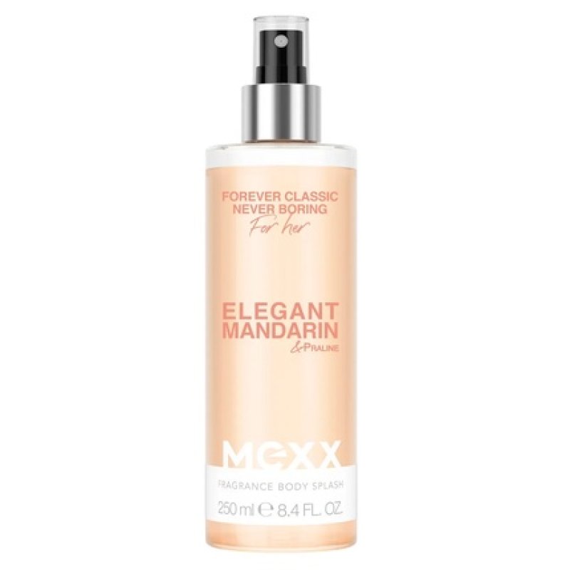 Mexx Forever Classic Never Boring For Her Elegant Mandarine Praline Body Mist 250ml