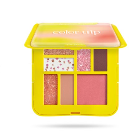 PUPA Milano Color Trip Eye and Face Palette 001 Pretty Trip 8g