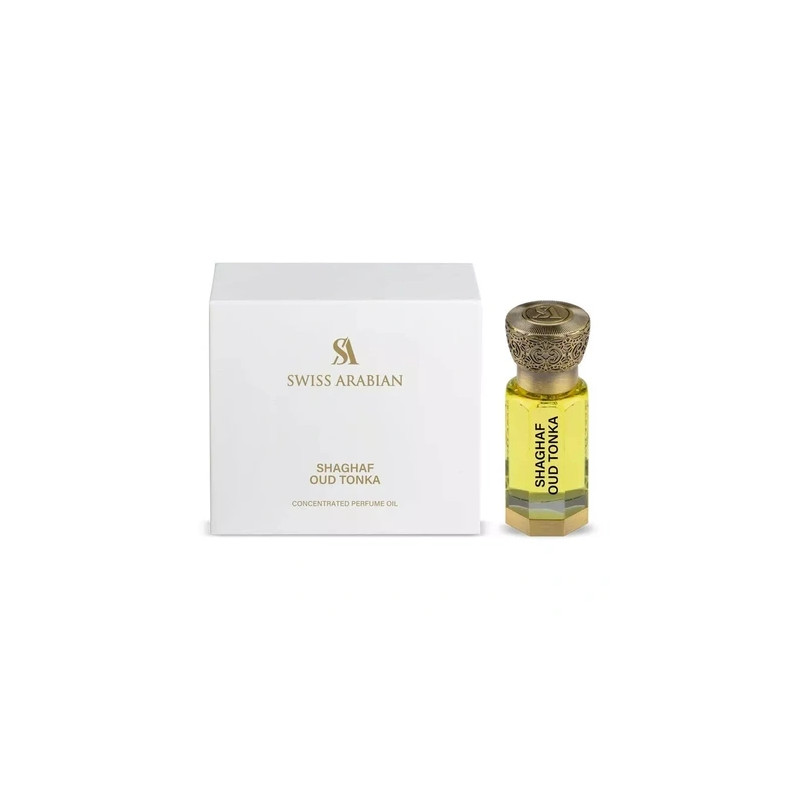 Swiss Arabian Shaghaf Oud Tonka Unisex Concentrated Perfume Oil 12ml