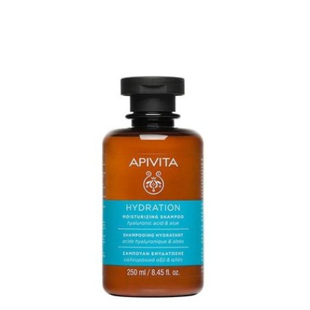 Apivita Moisturizing Shampoo 250ml - Hydrating Hair Care