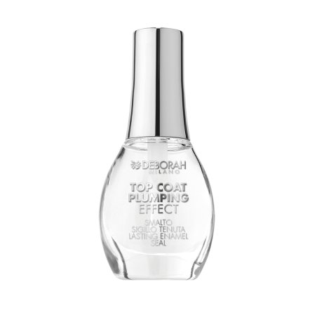 Deborah Milano Gel Effect N.00 Transparent Top Coat Plumping Effect