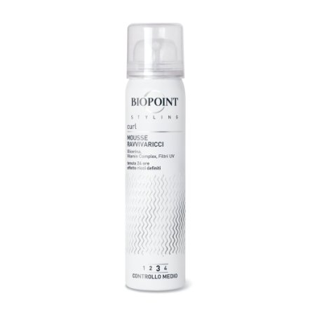 Biopoint Hair Foam 75ml Revitalizing Curls Mini Size