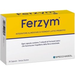 Specchiasol Ferzym Dietary Supplement 30 Capsules