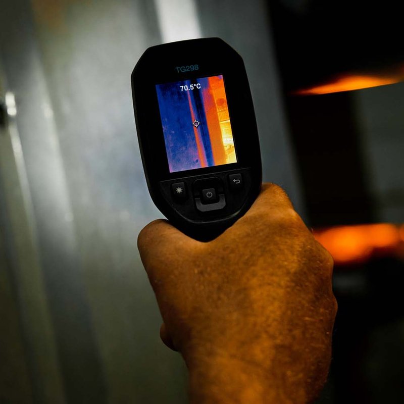 FLIR TG298 Wärmebildkamera -25 bis 1080°C Black Built-in display LCD 320 x 240 pixels