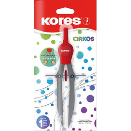 Kores Compas à réglage rapide "Cirkos"