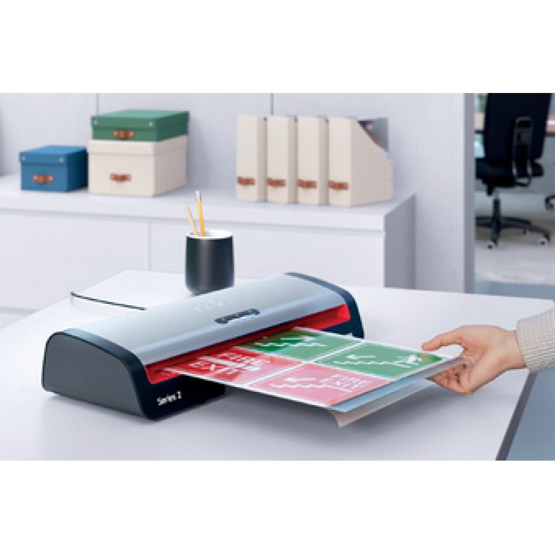 GBC Plastifieuse 250HS, jusqu'au format A3,noir/argent/rouge