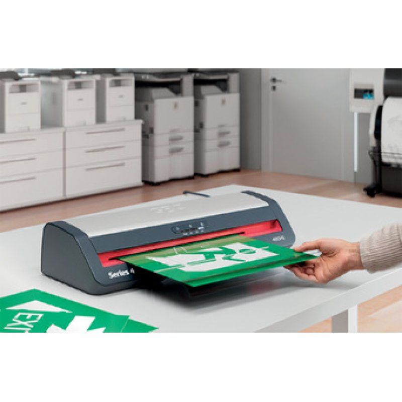 GBC Plastifieuse 280HS, jusqu'au format A3,noir/argent/rouge