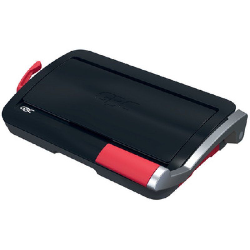 GBC Perforelieuse CombBind CB12, noir/rouge/argent