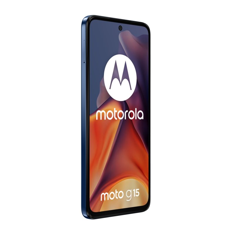 Motorola moto g15 17,1 cm (6.72") Double SIM Android 15 4G USB Type-C 8 Go 128 Go 5200 mAh Marine