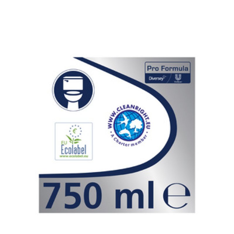 Domestos Professional Nettoyant pour toilettes Eco, 0,75 L