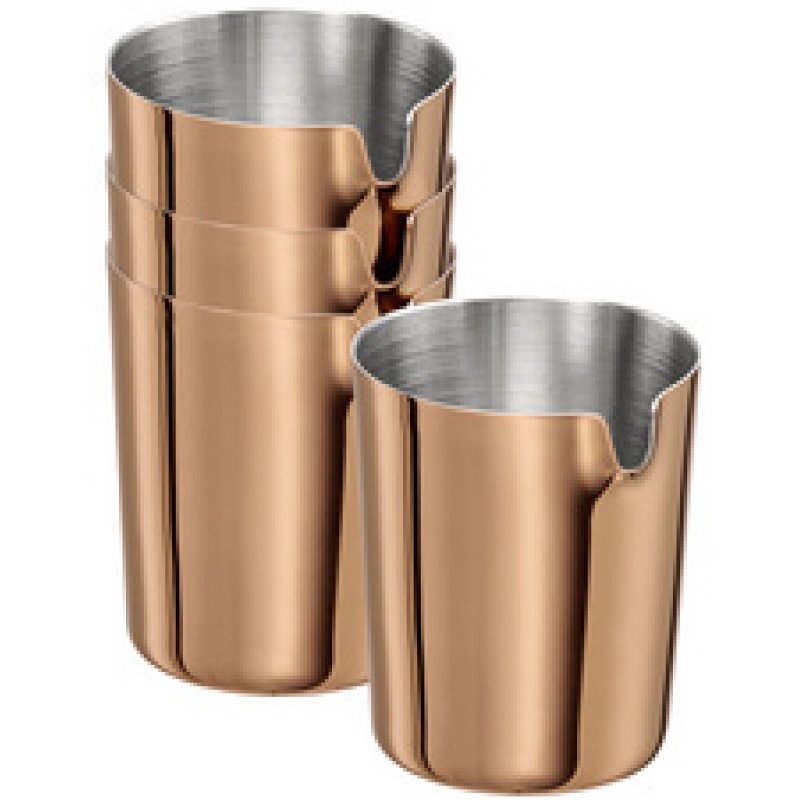 APS Pot avec bec verseur ALLURE, 40 ml, set de 4, cuivre