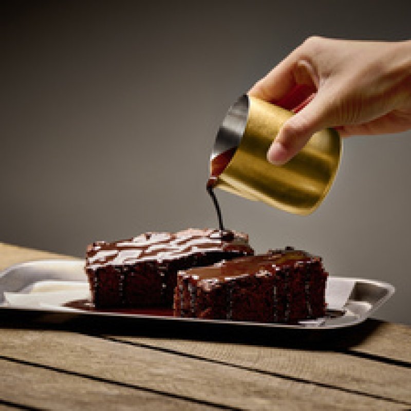 APS Pot avec bec verseur FLOW, 150 ml, or