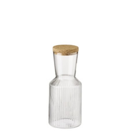 APS Carafe en verre LINES, 0,5 litre, transparent