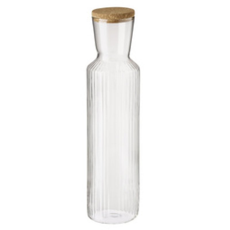 APS Carafe en verre LINES, 0,5 litre, transparent