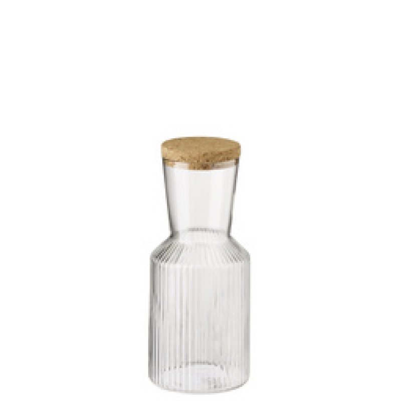 APS Carafe en verre LINES, 1,5 litre, transparent