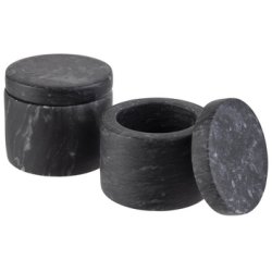 APS Boîte en marbre MARVELLO, 40 ml, set de 2