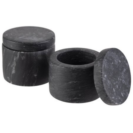 APS Boîte en marbre MARVELLO, 40 ml, set de 2