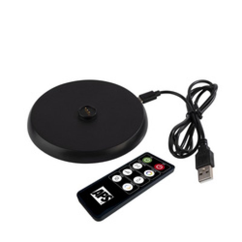 APS Lampe de bureau rechargeable à LED ANTON, noir