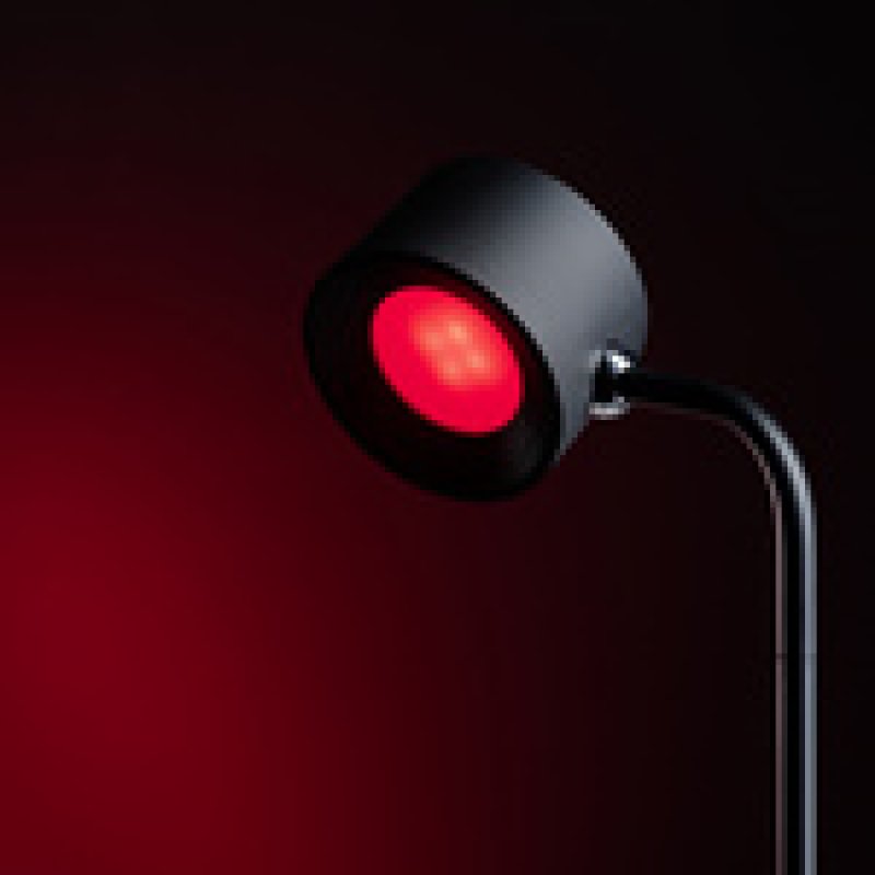 APS Tête de lampe VALUMO, incl. station de charge, noir