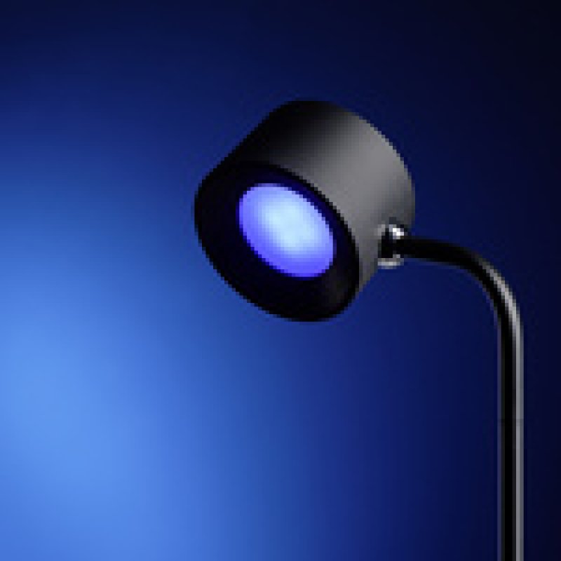 APS Tête de lampe VALUMO, incl. station de charge, noir