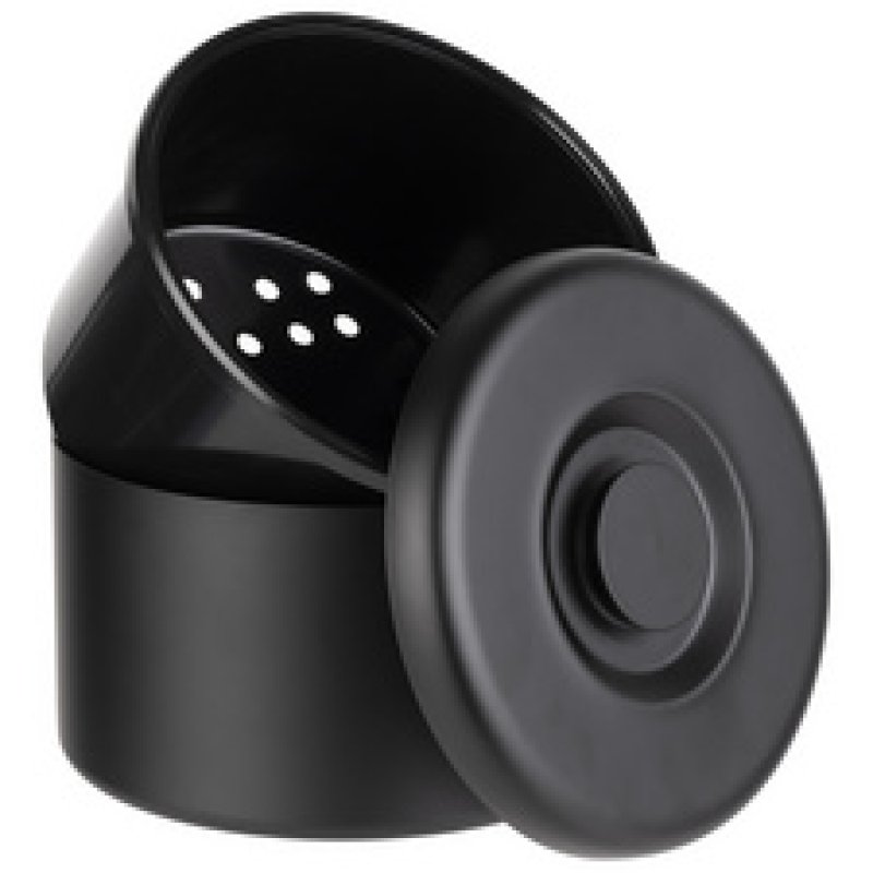 APS Bac à glaçons ARCTIC, en PS/aluminium, 6 litres, noir