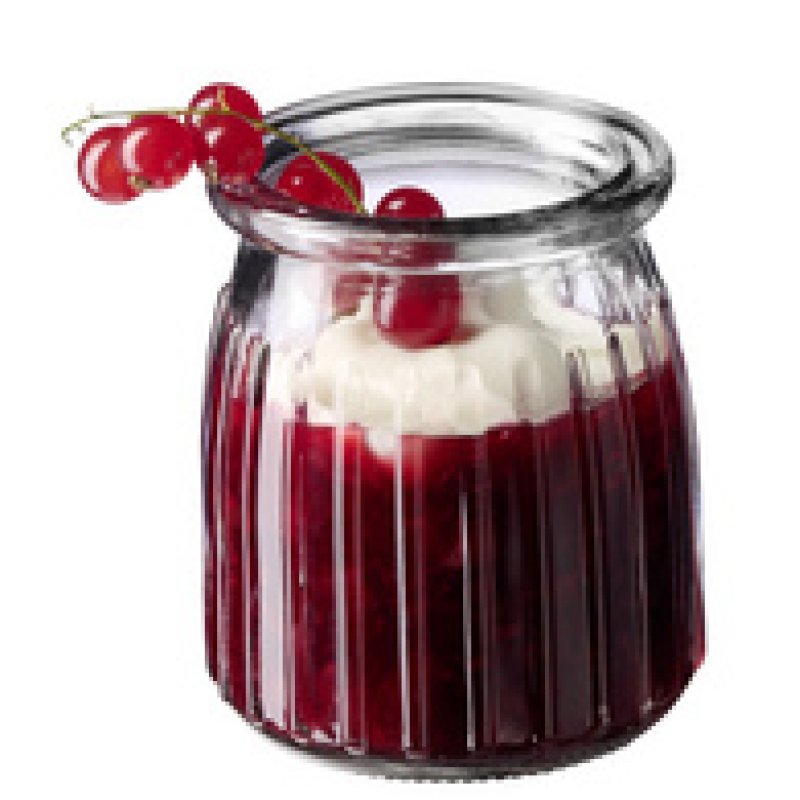 APS Petit pot en verre JARLET, 150 ml, set de 12